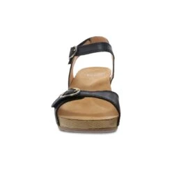 Dansko Tricia Black Milled Burnished -Dansko 1709501600 VF1