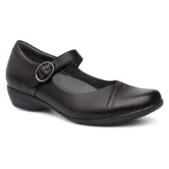 Dansko Fawna Wide Black Milled Nappa