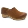 Dansko Brenna Tan Burnished Suede -Dansko 9431151600 PRI