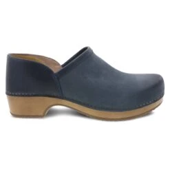Dansko Brenna Navy Burnished Suede -Dansko 9431751600 VIS