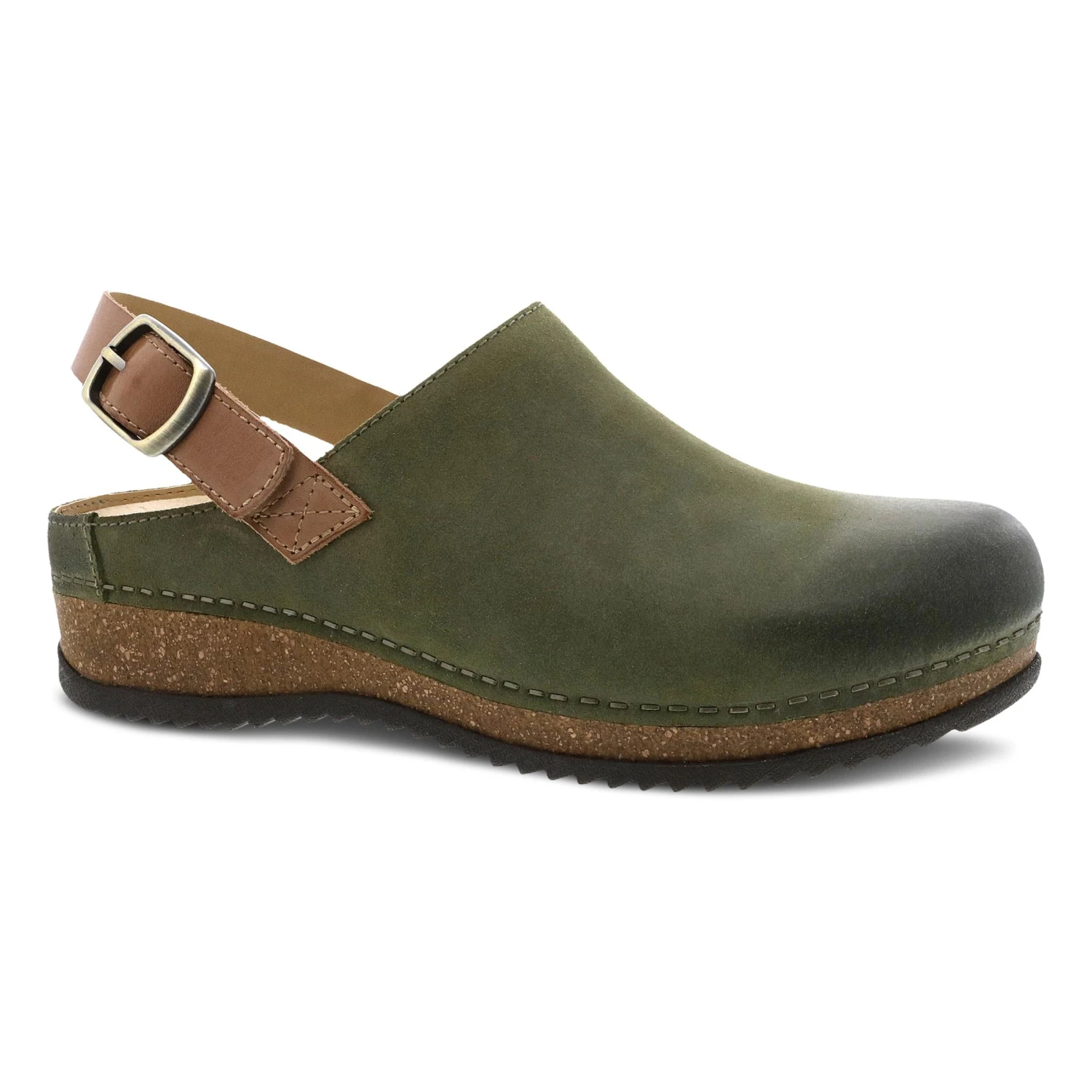 Dansko Merrin Olive Burnished Suede 3 Dansko Merrin Olive Burnished Suede