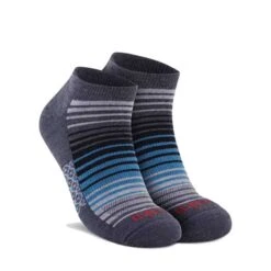 Dansko Merino Wool Ankle Socks Denim Stripes